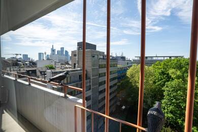 Wohnung zur Miete Wohnen auf Zeit 2.600 € 3 Zimmer 75 m² frei ab sofort Innenstadt Frankfurt am Main 60311