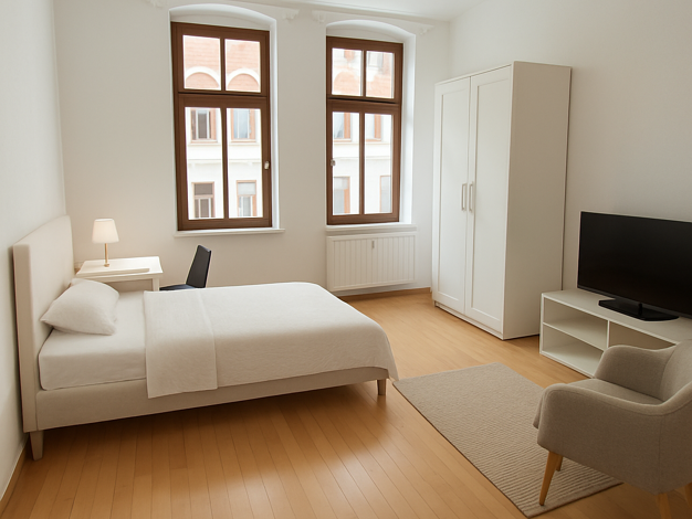 Wohnung zur Miete 309 € 1 Zimmer 31 m² EG Gartenstraße 8 Werder Magdeburg 39114