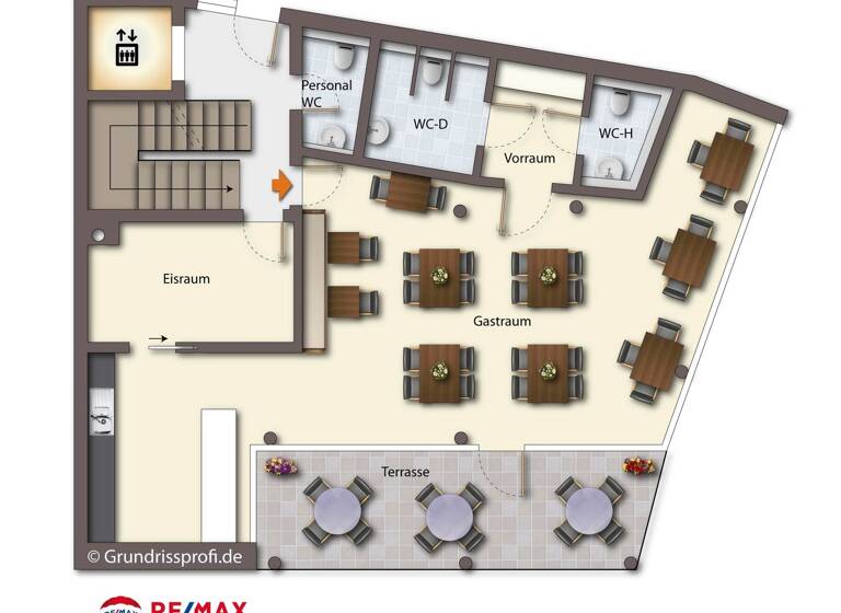 Bar/Café zur Miete 3.500 € Fürstenbergstr. 95 Fürstenberg Konstanz 78467