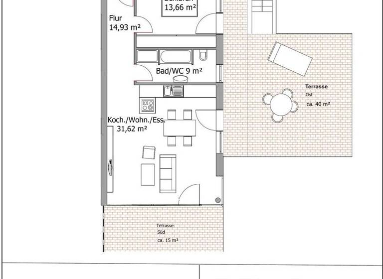 Wohnung zum Kauf provisionsfrei 326.000 € 2 Zimmer 86 m²<br/>Wohnfläche EG<br/>Geschoss Deggingen Deggingen 73326