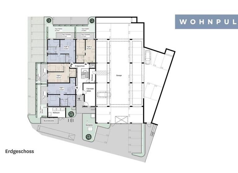 Wohnung zum Kauf - Erstbezug 3 Zimmer 70 m² Oberperfuss 6173