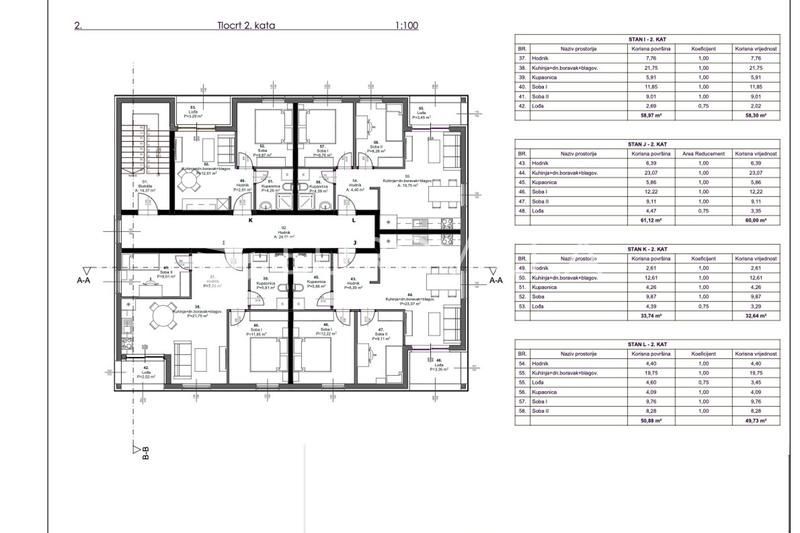 Wohnung zum Kauf 231.000 € 2 Zimmer 66 m²<br/>Wohnfläche Medulin center 52203