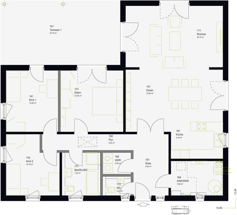 Bungalow zum Kauf provisionsfrei 589.000 € 160 m²<br/>Wohnfläche 478 m²<br/>Grundstück Oberderdingen Oberderdingen 75038