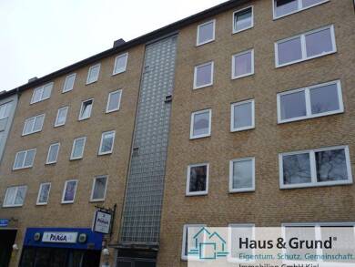 Wohnung zur Miete 790 € 2 Zimmer 70,5 m² 5. Geschoss frei ab sofort Waitzstraße 39 Brunswik Kiel 24105