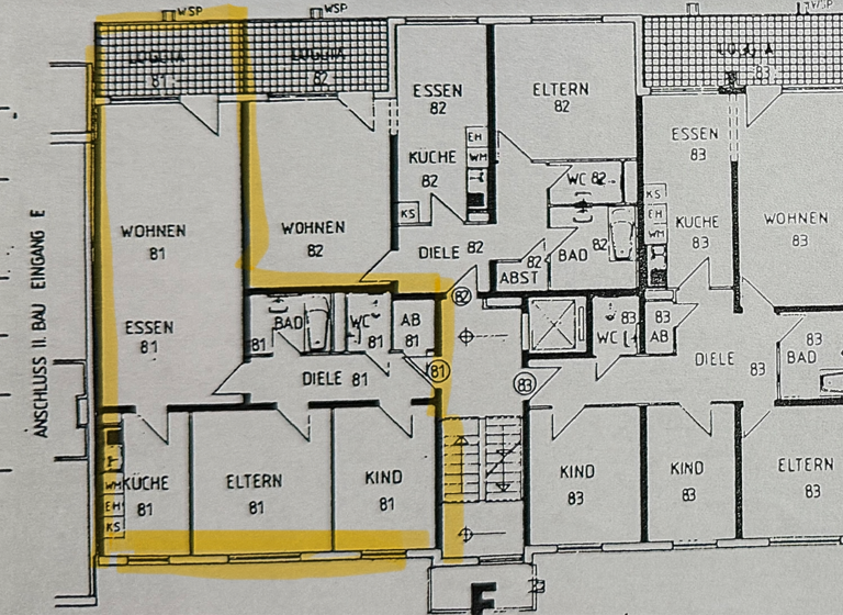 Wohnung zum Kauf 295.000 € 3 Zimmer 90,5 m² 3. Geschoss Leimen 69181