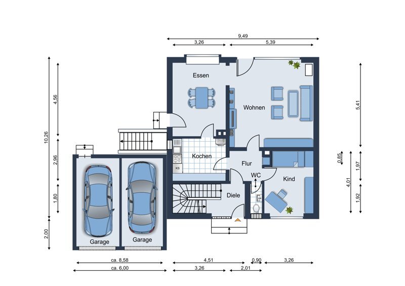 Einfamilienhaus zum Kauf 520.000 € 5 Zimmer 140 m²<br/>Wohnfläche 567 m²<br/>Grundstück Oespel Dortmund / Oespel 44149