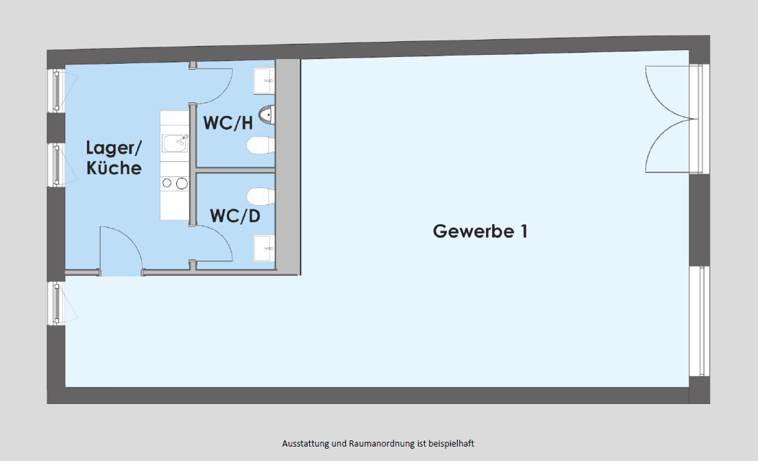 Verkaufsfläche zur Miete provisionsfrei 11 € 83,9 m²<br/>Verkaufsfläche Neustadt-Neuschönefeld Leipzig 04315