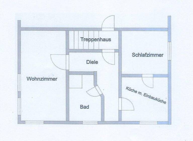 Wohnung zur Miete 540 € 2 Zimmer 60 m² 1. Geschoss frei ab sofort Ilmenau 98693