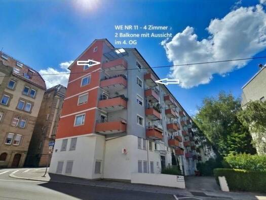 Wohnung zum Kauf 450.000 € 4 Zimmer 86 m² West West 70197