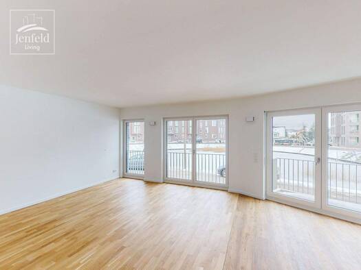 Wohnung zur Miete 1.455 € 2 Zimmer 76,5 m² EG frei ab sofort Kuehnbachring 16 Jenfeld Hamburg 22045