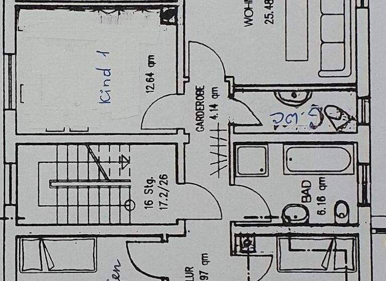 Wohnung zur Miete 1.300 € 4 Zimmer 104 m² 1. Geschoss frei ab 01.05.2026 Kirschbaumweg 14 Waldshut Waldshut-Tiengen 79761