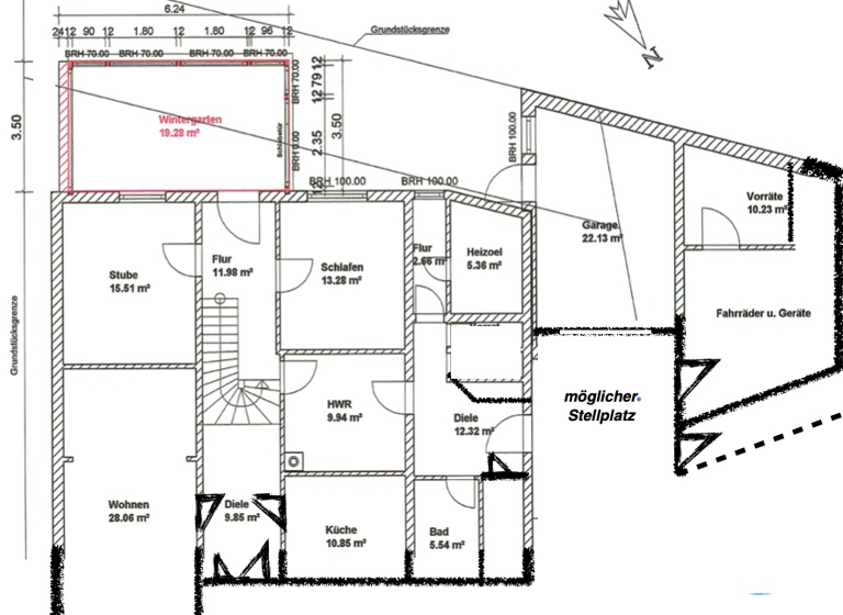 Einfamilienhaus zum Kauf 98.900 € 5 Zimmer 175 m² 354 m² Grundstück frei ab sofort Im Ohr 5 Rehburg Rehburg-Loccum 31547