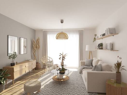 Wohnung zum Kauf - Neubau provisionsfrei 484.900 € 3 Zimmer 74,8 m² 3. Geschoss frei ab sofort Lilli-Marx-Straße 14 Benrath Düsseldorf 40597