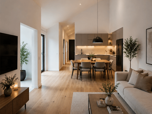Penthouse zum Kauf - Erstbezug 369.000 € 3 Zimmer 57,8 m² 2. Geschoss frei ab sofort Lente 32, Top 10 Mötz 6423