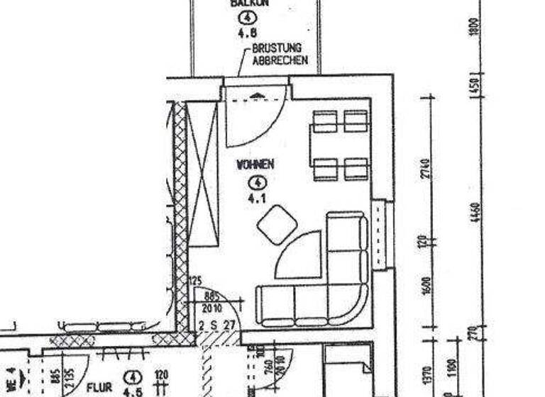 Studio zur Miete 290 € 2 Zimmer 45 m² 1. Geschoss frei ab 01.06.2026 Heimgarten 85 Gablenz Chemnitz 09126