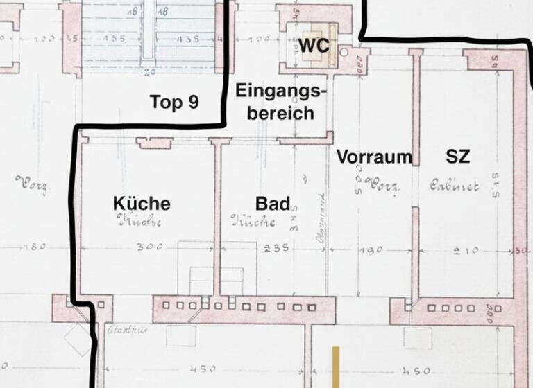 Wohnung zum Kauf 525.000 € 3 Zimmer 88,6 m² 3. Geschoss Lustkandlgasse 21 Wien 1090