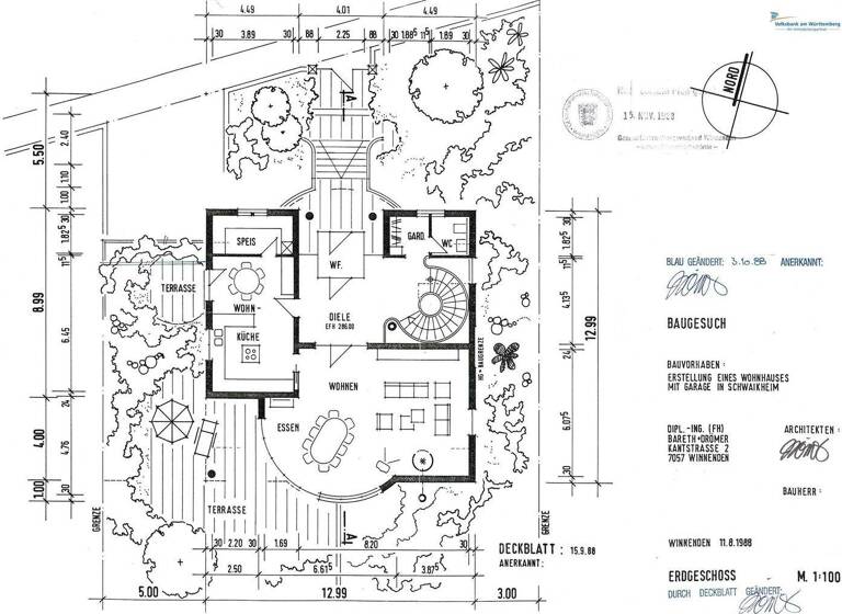 Villa zum Kauf 1.180.000 € 9 Zimmer 296,3 m² 707 m² Grundstück Schwaikheim 71409