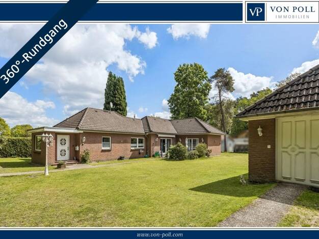 Bungalow zum Kauf 365.000 € 5 Zimmer 130 m² 1.073 m² Grundstück Lünzen Schneverdingen 29640
