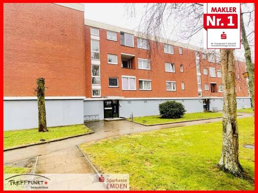 Wohnung zum Kauf 110.000 € 4,5 Zimmer 90 m² 2. Geschoss Barenburg Emden 26721