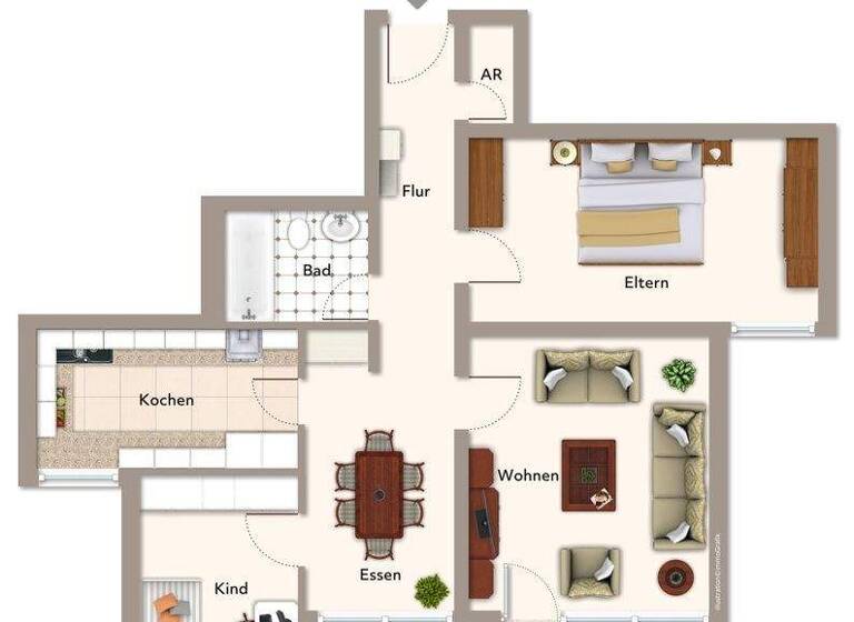 Studio zur Miete 700 € 3,5 Zimmer 80 m² frei ab sofort Marlen Kehl 77694