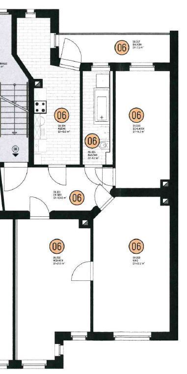 Wohnung zum Kauf provisionsfrei 275.000 € 3 Zimmer 91,7 m²<br/>Wohnfläche 2.<br/>Geschoss Gohlis - Mitte Leipzig 04157