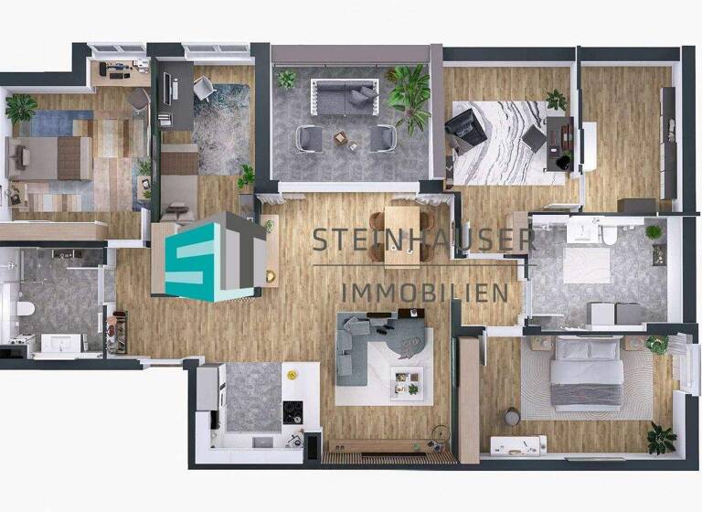Wohnung zum Kauf 849.500 € 4 Zimmer 124,6 m² 2. Geschoss Oberried 79254