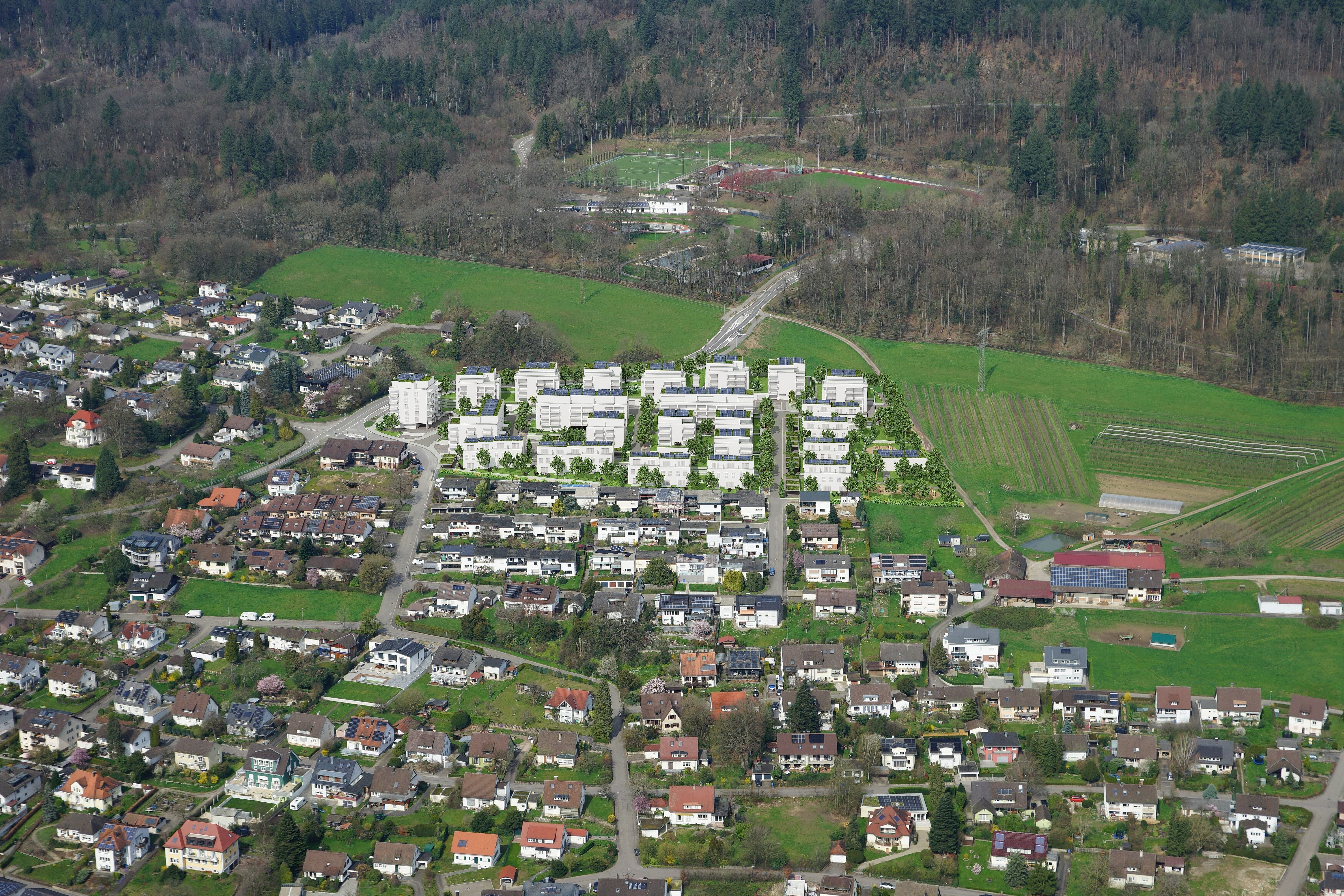 Wohnanlage zum Kauf provisionsfrei als Kapitalanlage geeignet 2.780.000 € 516 m²<br/>Fläche 722 m²<br/>Grundstück Elisabeth-Schwander-Straße Bad Säckingen Bad Säckingen 79713