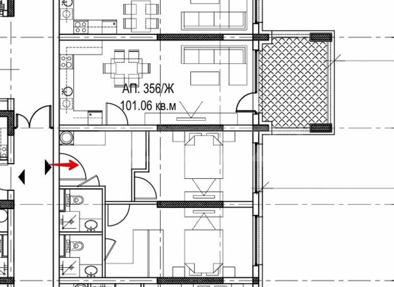 Studio zum Kauf 198.501 € 3 Zimmer 116,8 m² Sofia