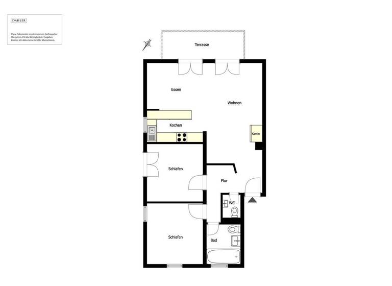 Wohnung zum Kauf 550.000 € 3 Zimmer 83 m² EG Klein Glienicke Potsdam 14482