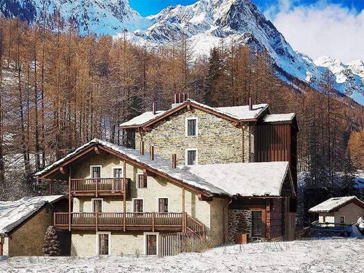 Villa zum Kauf 1.245.000 € 2 Zimmer 116 m² 132 m² Grundstück Champoluc  Ayas  Valle d'Aosta Champoluc 11020