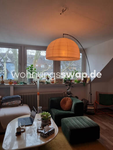 Studio zur Miete Tauschwohnung 960 € 3 Zimmer 80 m² 4. Geschoss Stadtmitte Düsseldorf 40211