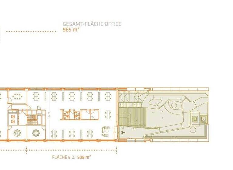 Bürofläche zur Miete - Erstbezug provisionsfrei 23,50 € 965 m² Bürofläche teilbar ab 508 m² Charlottenburg Berlin 10589