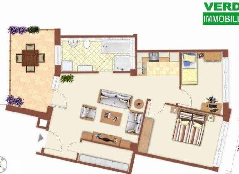 Wohnung zur Miete 810 € 3 Zimmer 80 m² 1. Geschoss frei ab 01.05.2026 Südweststadt Pforzheim 75173