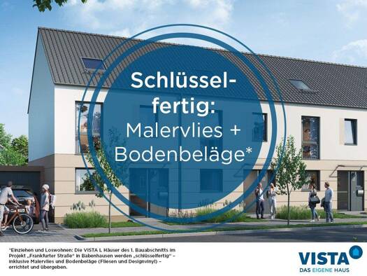 Reihenendhaus zum Kauf - Erstbezug 509.500 € 4,5 Zimmer 129 m² 223 m² Grundstück Frankfurter Straße 28 Babenhausen 64832