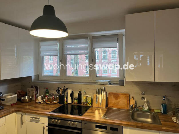 Studio zur Miete Tauschwohnung 857 € 2 Zimmer 65 m² 1. Geschoss Neustadt Hamburg 20355