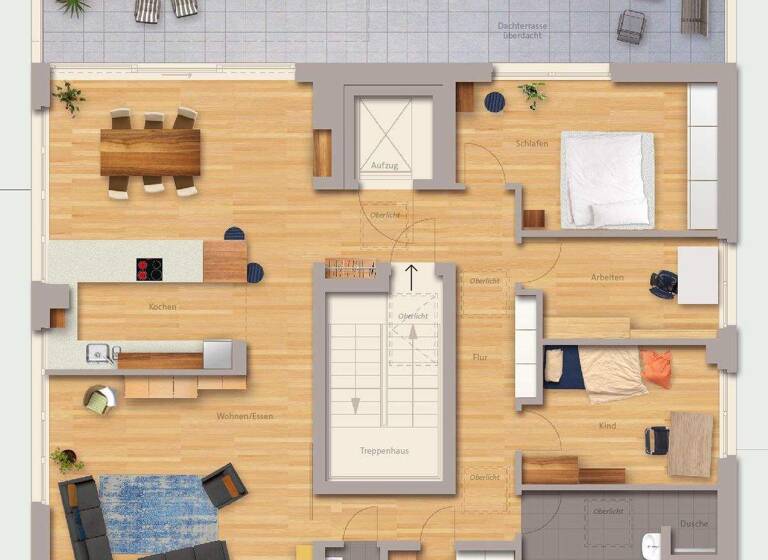 Wohnung zum Kauf - Erstbezug provisionsfrei 1.110.000 € 4 Zimmer 144 m² 3. Geschoss frei ab sofort Käte-Reichert-Str. 28 Kornburg Nürnberg 90455