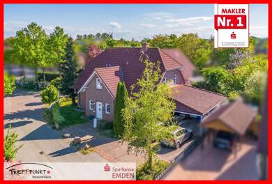 Einfamilienhaus zum Kauf 395.000 € 5 Zimmer 205 m² 598 m² Grundstück Borßum / Hilmarsum Emden 26725
