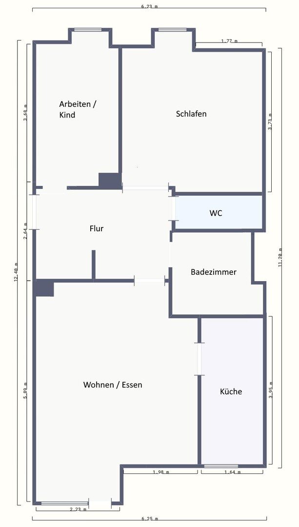 Wohnung zum Kauf provisionsfrei 269.000 € 3 Zimmer 68 m²<br/>Wohnfläche 2.<br/>Geschoss Südstadt Schwetzingen 68723