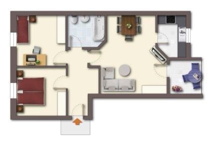 Wohnung zur Miete 745 € 3 Zimmer 70 m²<br/>Wohnfläche 2.<br/>Geschoss ab sofort<br/>Verfügbarkeit Dresdner Straße 69d Coswig 01640