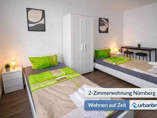 Wohnung zur Miete auf Zeit 2.040 € 2 Zimmer 50 m² frei ab sofort Holzgartenstraße Bleiweiß Nürnberg 90461