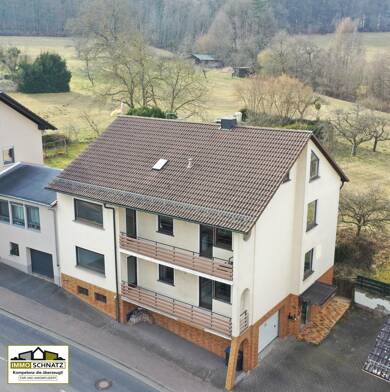 Mehrfamilienhaus zum Kauf provisionsfrei 359.900 € 8 Zimmer 192,1 m² 1.617 m² Grundstück Roßbach Leidersbach / Roßbach 63849