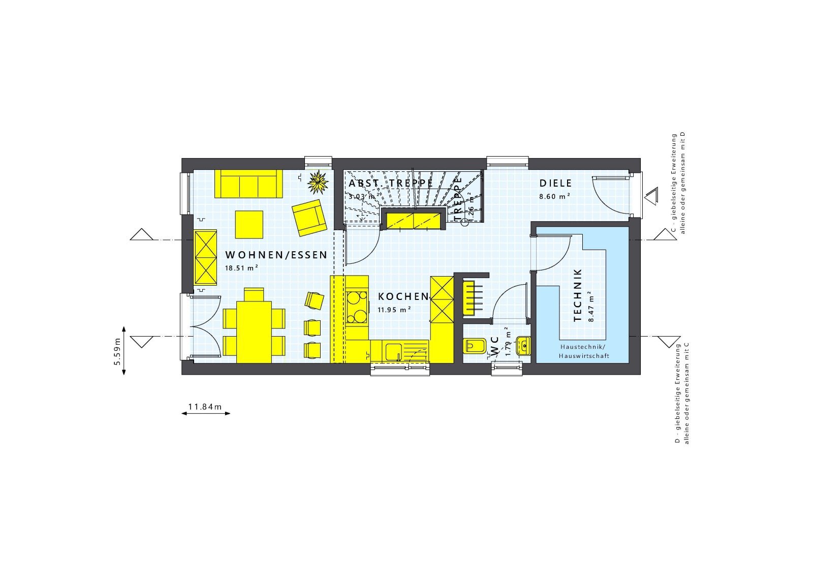 Einfamilienhaus zum Kauf 899.574 € 3 Zimmer 107 m²<br/>Wohnfläche 430 m²<br/>Grundstück Bad Vilbel Bad Vilbel 61118