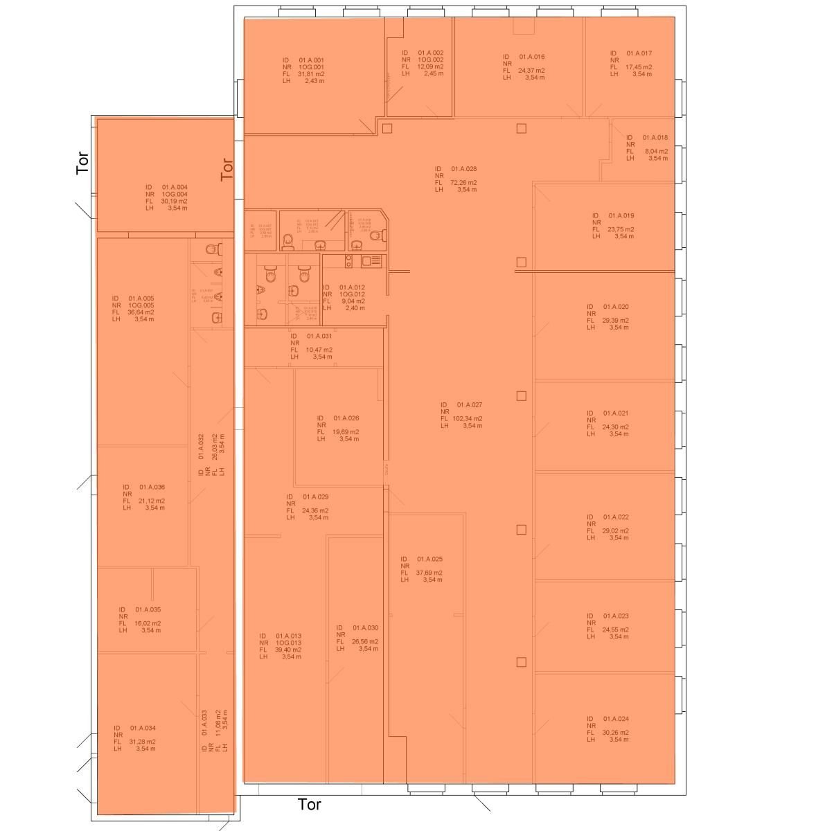 Lagerhalle zur Miete 12,25 € 792,4 m²<br/>Lagerfläche Brunhamstraße 21 Aubing-Süd München 81249