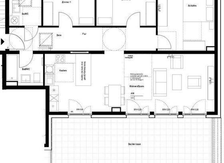 Wohnung zur Miete 1.790 € 4 Zimmer 135,6 m² 3. Geschoss Salinenstraße 4 Jagstfeld Bad Friedrichshall 74177