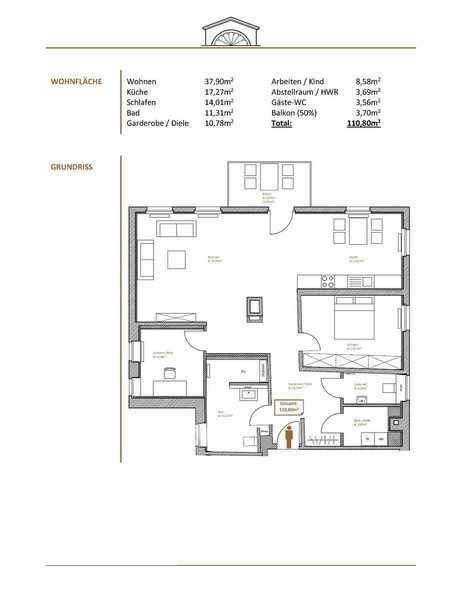 Wohnung zur Miete 700 € 3 Zimmer 111 m²<br/>Wohnfläche ab sofort<br/>Verfügbarkeit Oststraße Warendorf Warendorf 48231