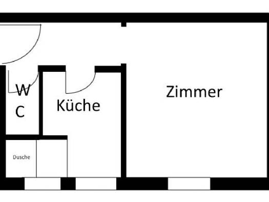 Wohnung zur Miete 420 € 1 Zimmer 22 m² EG frei ab 01.10.2026 Bernhausen Filderstadt 70794