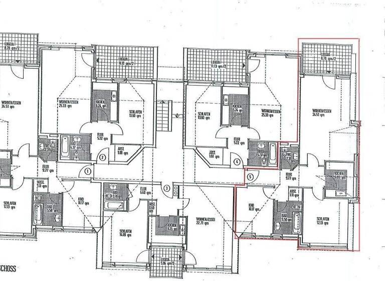 Wohnung zum Kauf 219.000 € 3 Zimmer 73 m² 1. Geschoss Brinkum Stuhr 28816
