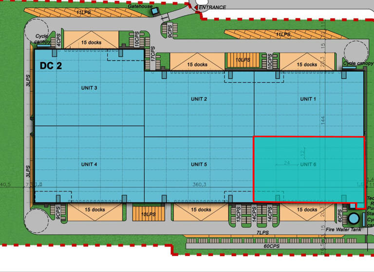 Lagerhalle zur Miete 8.520 m² Lagerfläche Niehl Köln 50735
