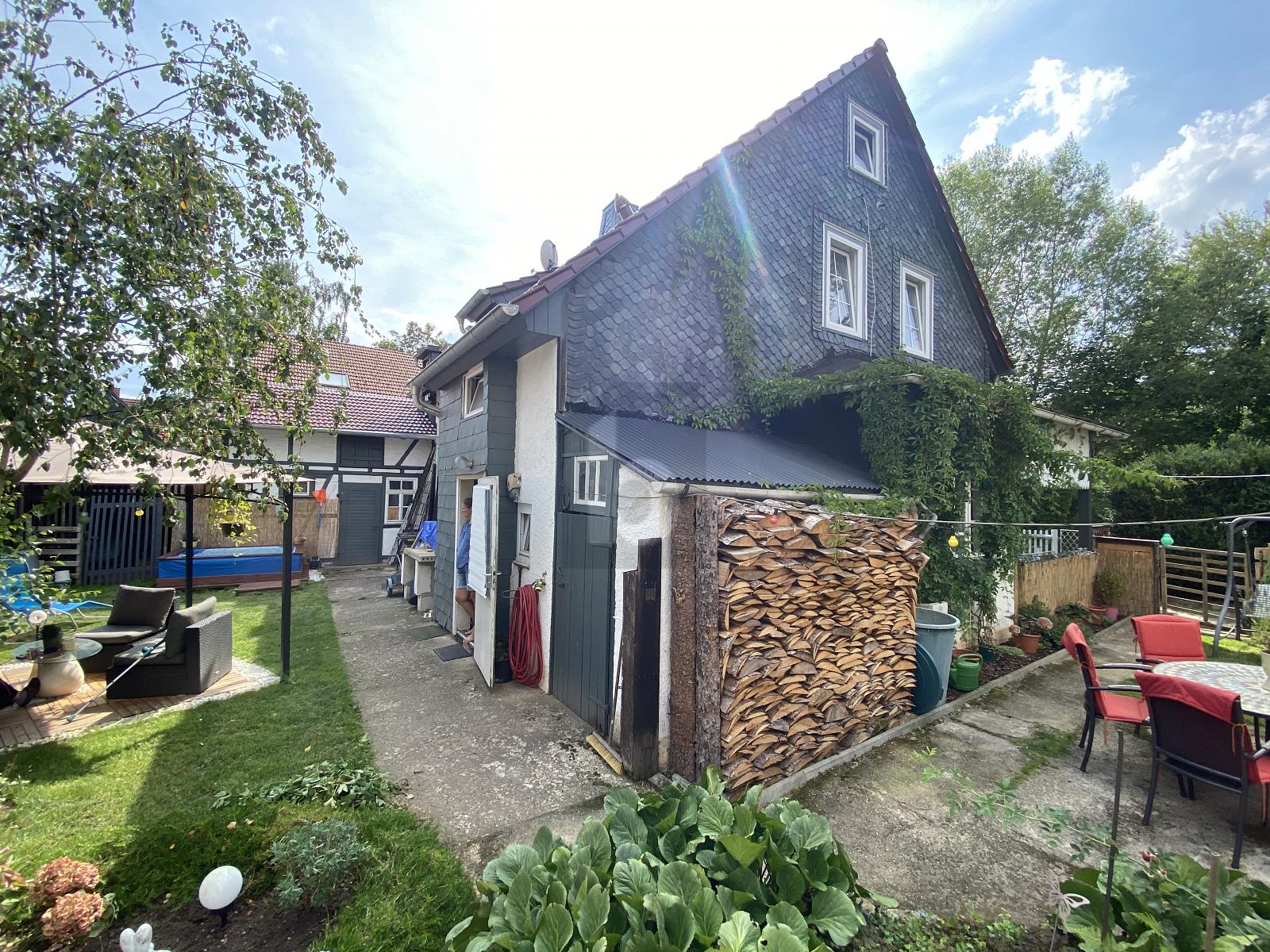 Einfamilienhaus zum Kauf 198.000 € 6 Zimmer 120 m²<br/>Wohnfläche 433 m²<br/>Grundstück Plaue Plaue 99338