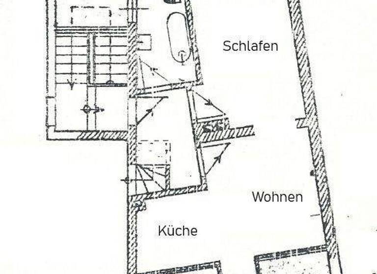 Wohnung zur Miete 775 € 2 Zimmer 39 m² 4. Geschoss Sebald Nürnberg 90403